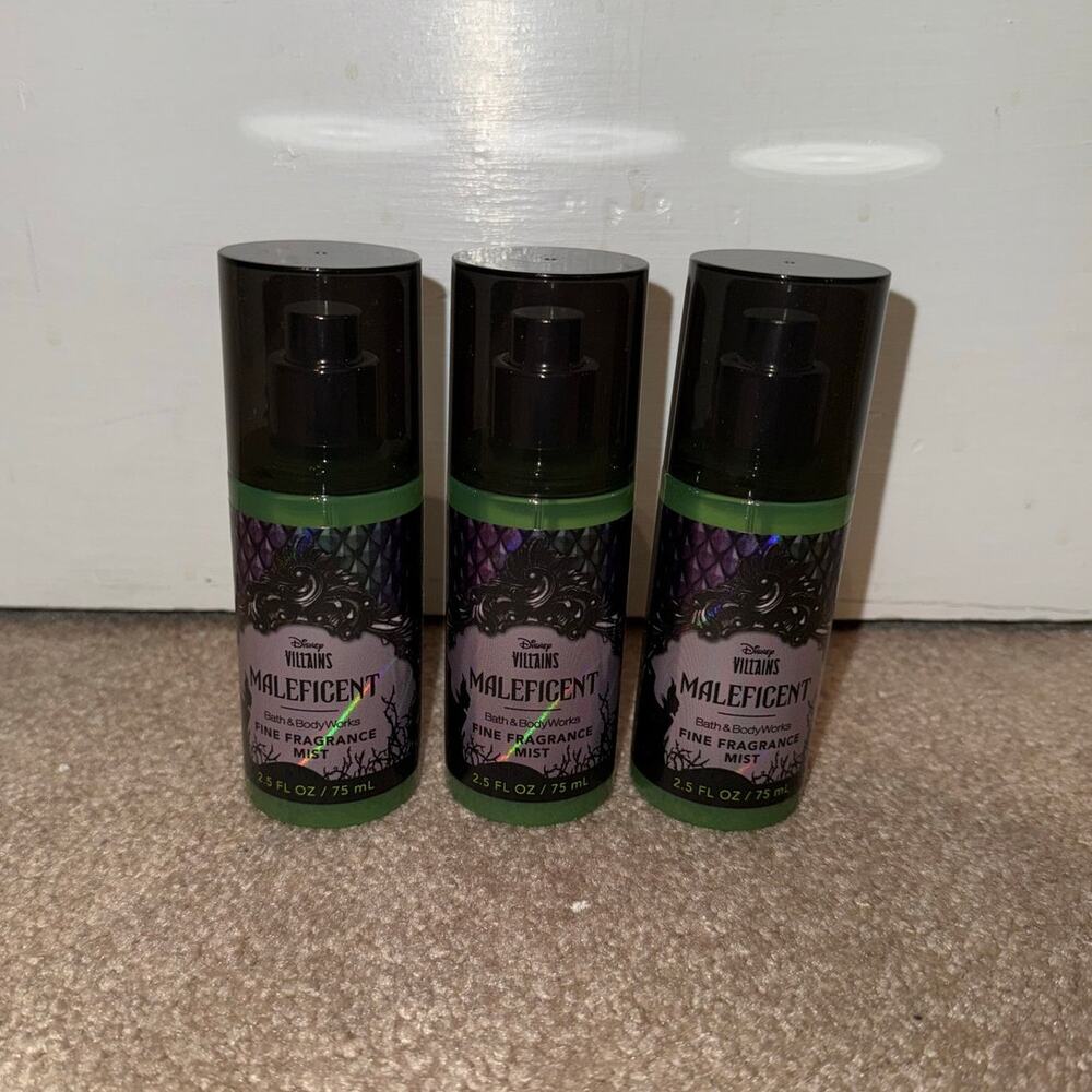 New Bath & Body Works Maleficent Mini Collection